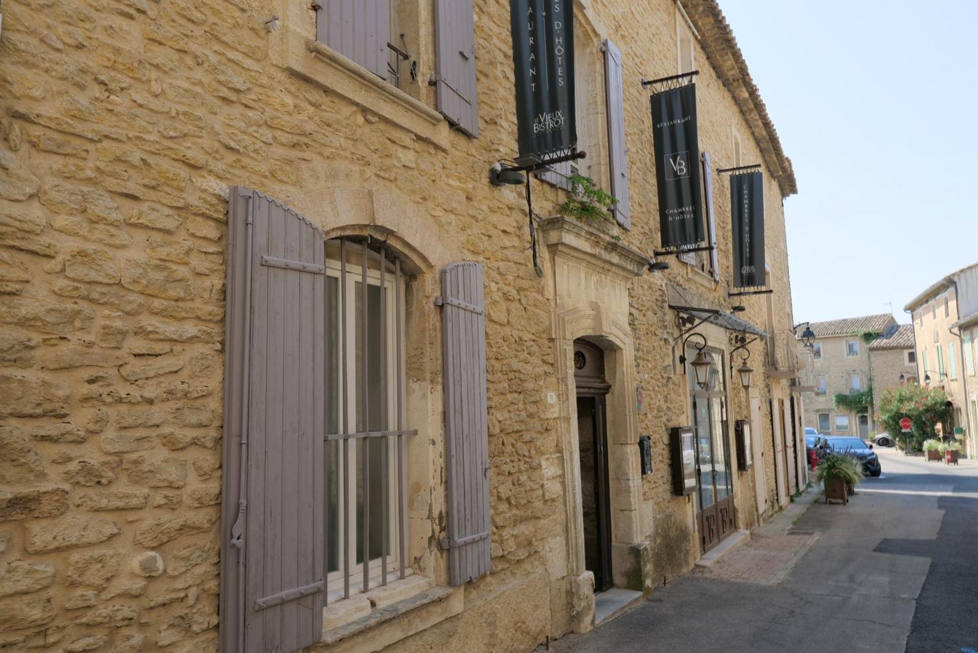 Chambres Du Vieux Bistrot Cabrieres-d'Avignon ภายนอก รูปภาพ
