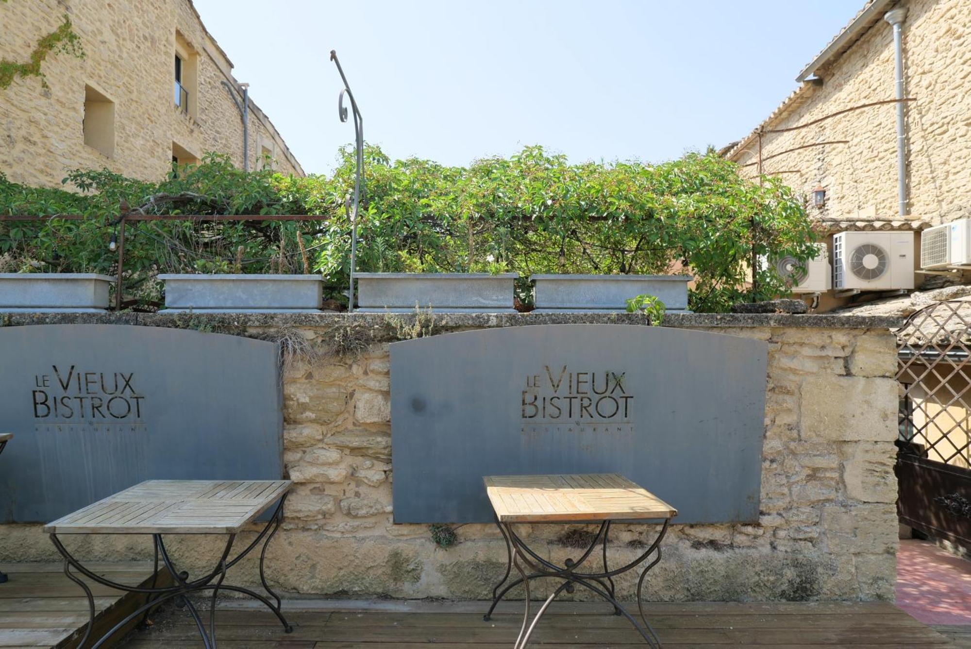 Chambres Du Vieux Bistrot Cabrieres-d'Avignon ภายนอก รูปภาพ