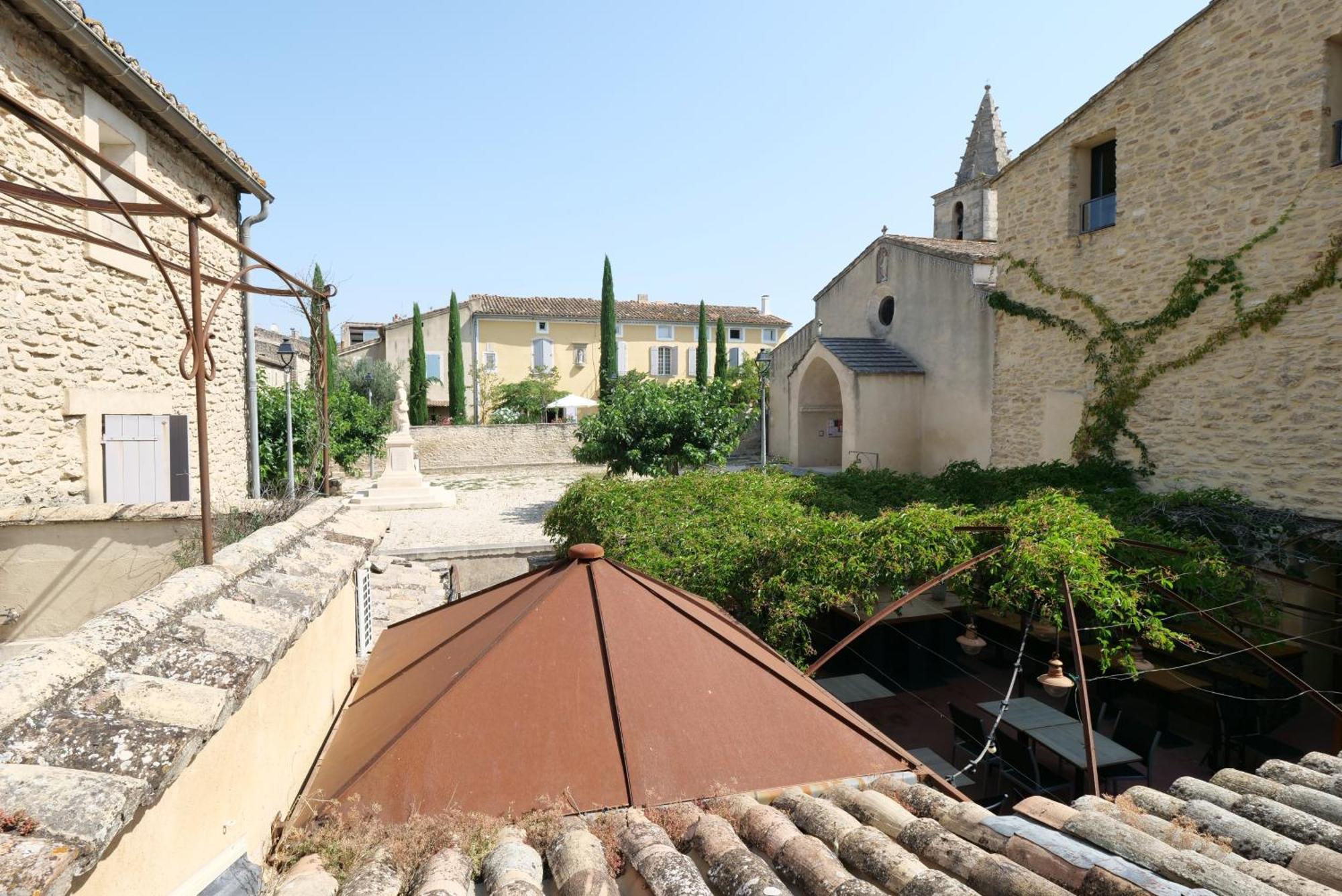 Chambres Du Vieux Bistrot Cabrieres-d'Avignon ภายนอก รูปภาพ